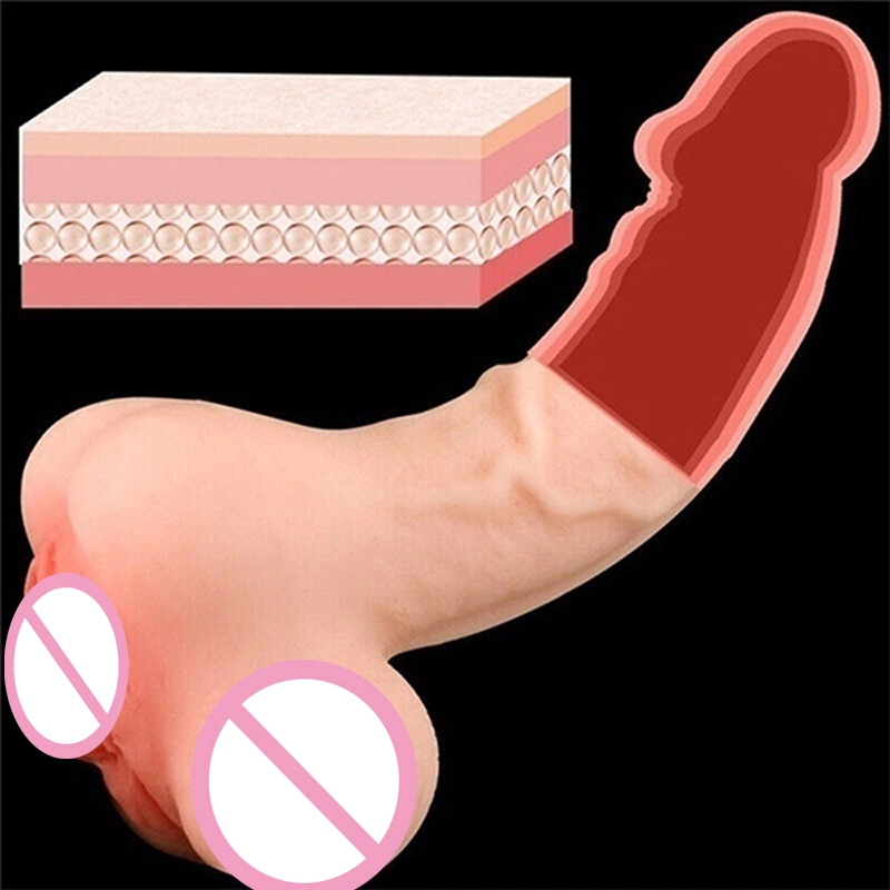 Big Realistic TPE Dildo Sex Toy for Men Soft 3D Sex Doll Penis Vagina G-Spot Anal Plug Massager Clitoris Stimulator Adults Toys